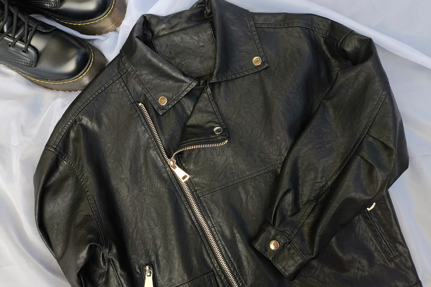 Lambskin Biker Jacket Studio