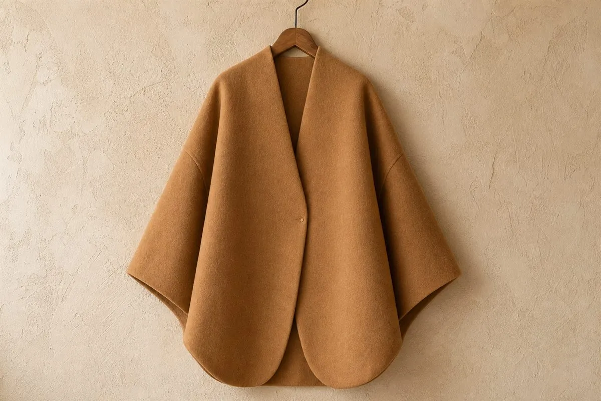 Collection Manteau Cocoon en Cachemire Mélangé — Essential